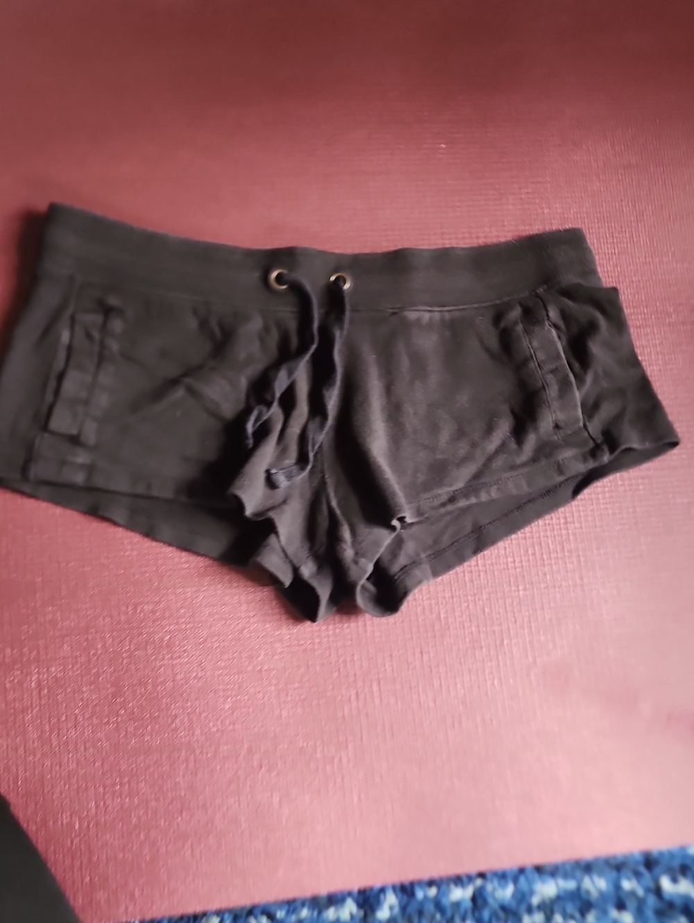 OP Black Women's Athletic Lounge Shorts with Drawstring
